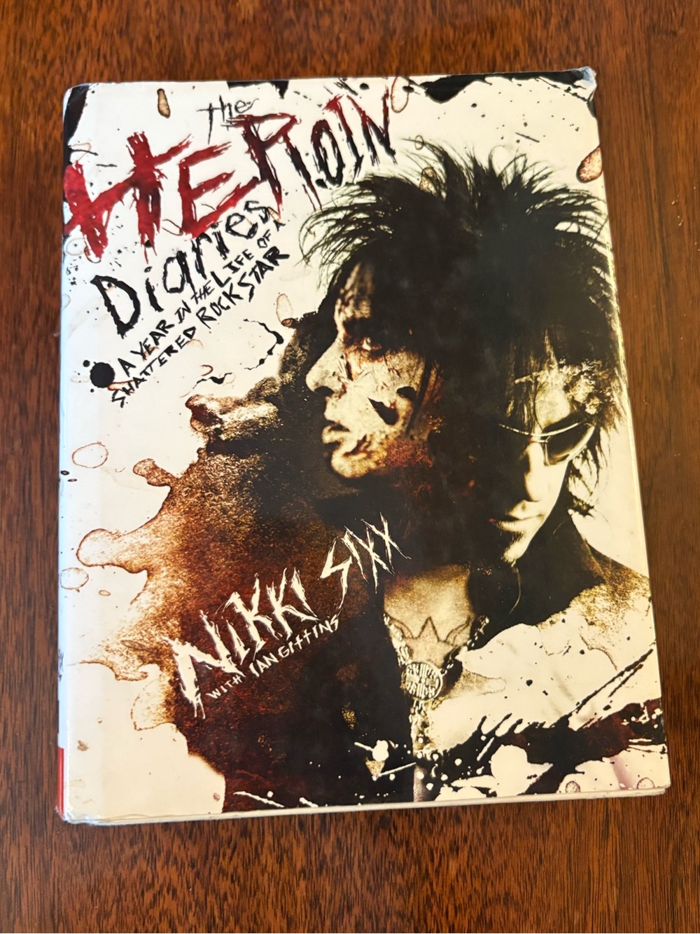 Nikki Sixx SIGNED & INSCRIBED The Heroin Diaries 1st Edition 1st Printing HC